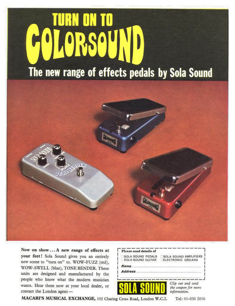 The Tone Bender Timeline History